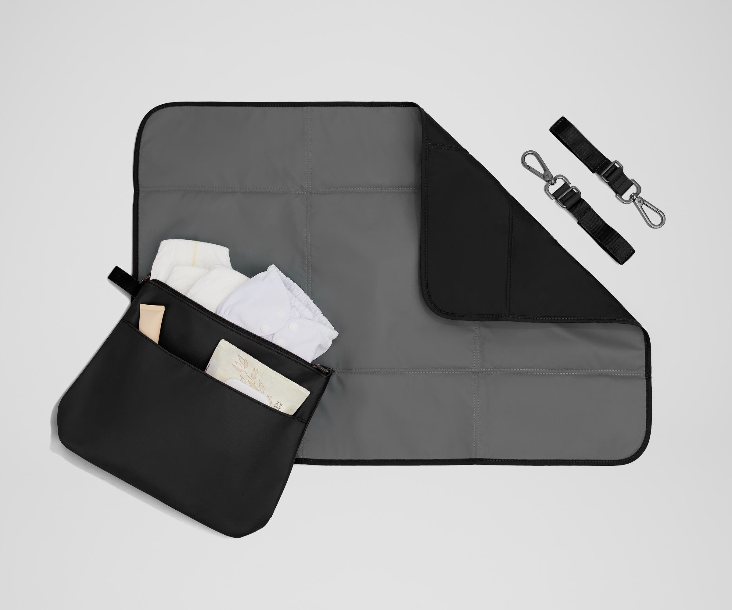 Away The Double Diaper Backpack Diaper Bag - Jet Black
