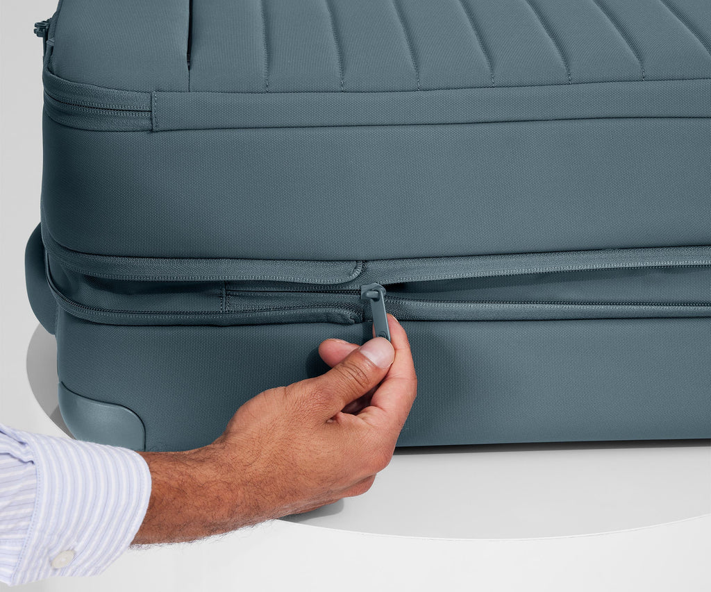 Away Softside Bigger Carry-On Suitcase - Coast Blue