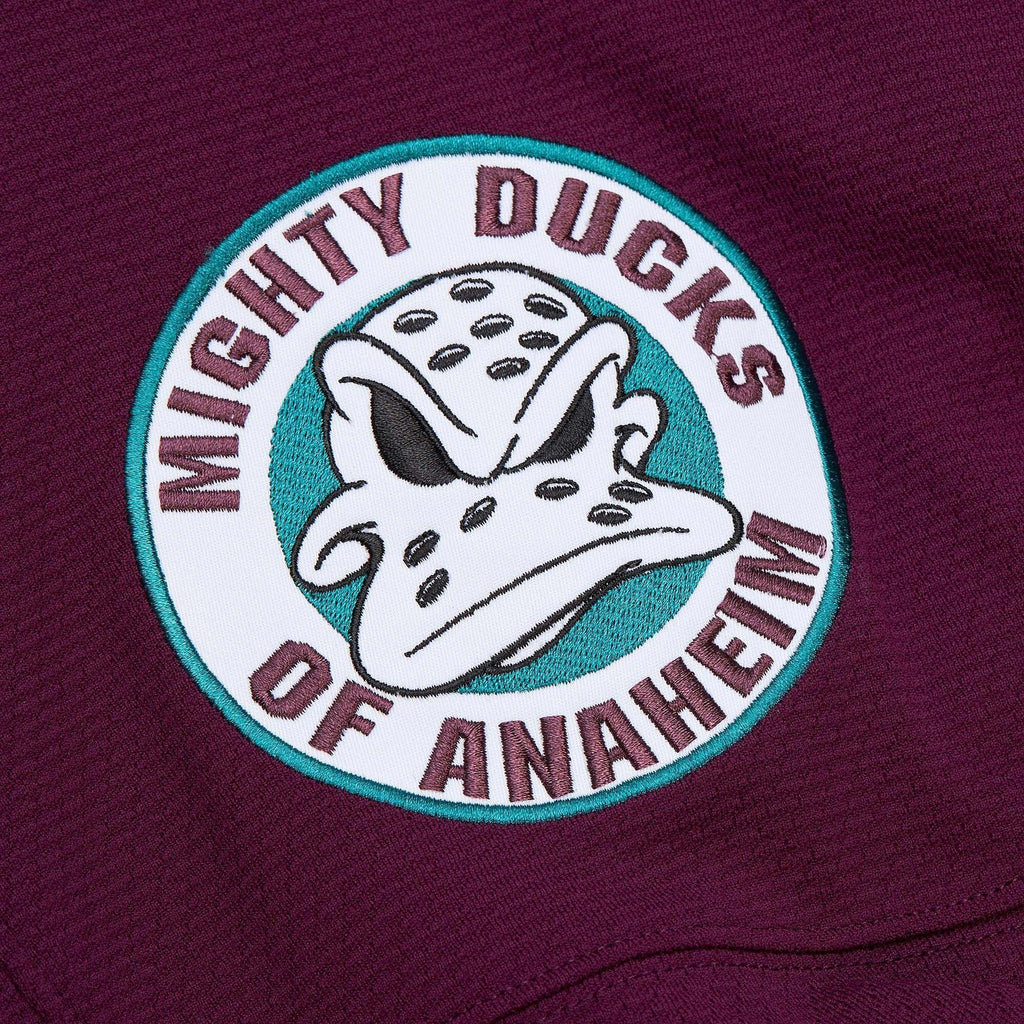 Anaheim Ducks Power Play Dark Jersey by Mitchell & Ness - Mens