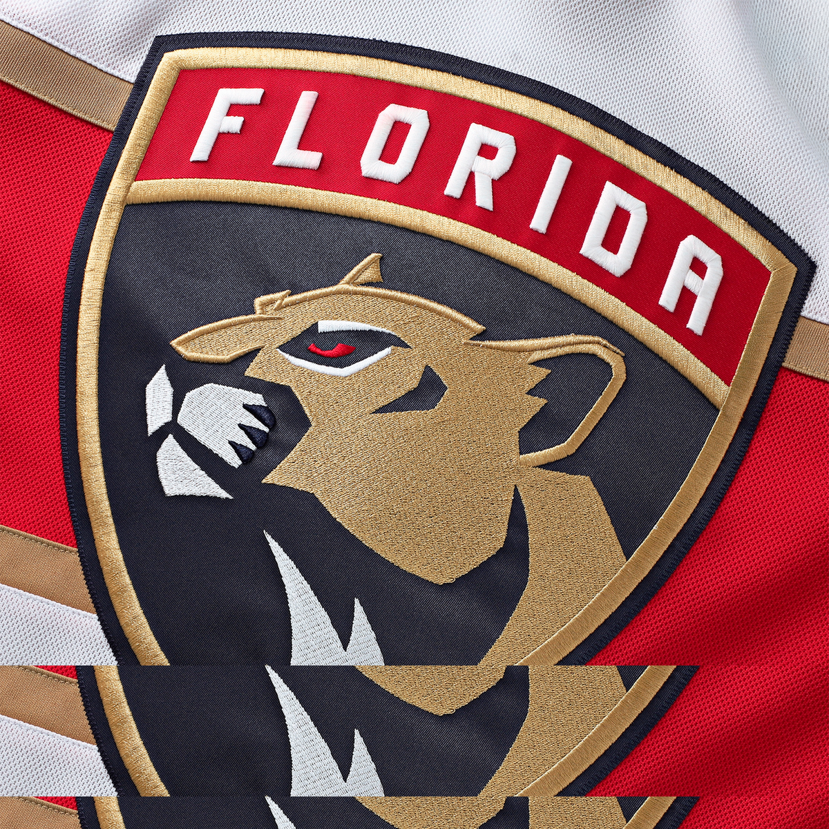 Florida Panthers Fanatics Away Premium Jersey - White - Radko Gudas - Mens