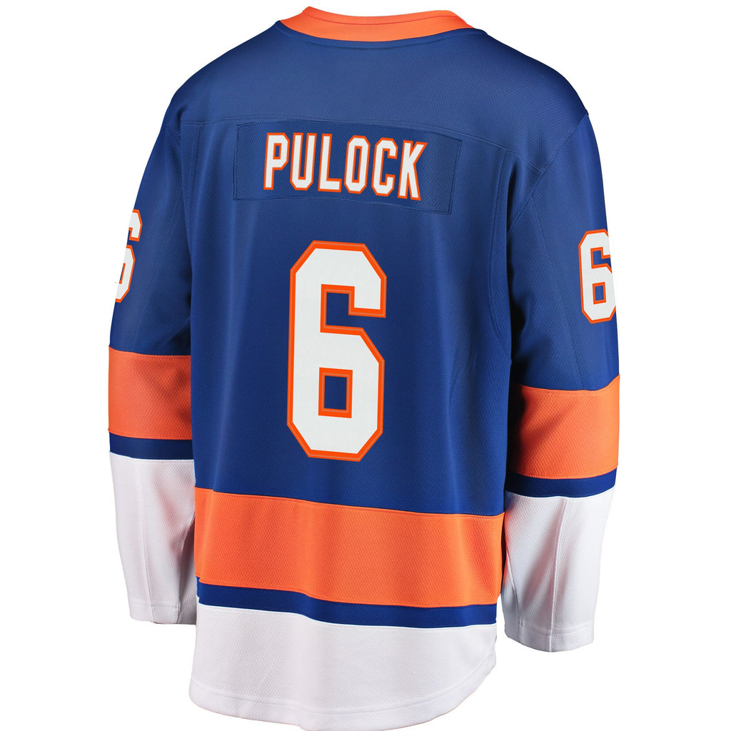 New York Islanders Fanatics Home Breakaway Jersey - Royal - Ryan Pulock - Mens