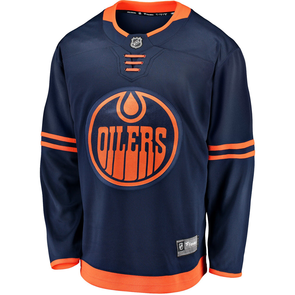 Edmonton Oilers Fanatics Alternate Breakaway Jersey - Mens