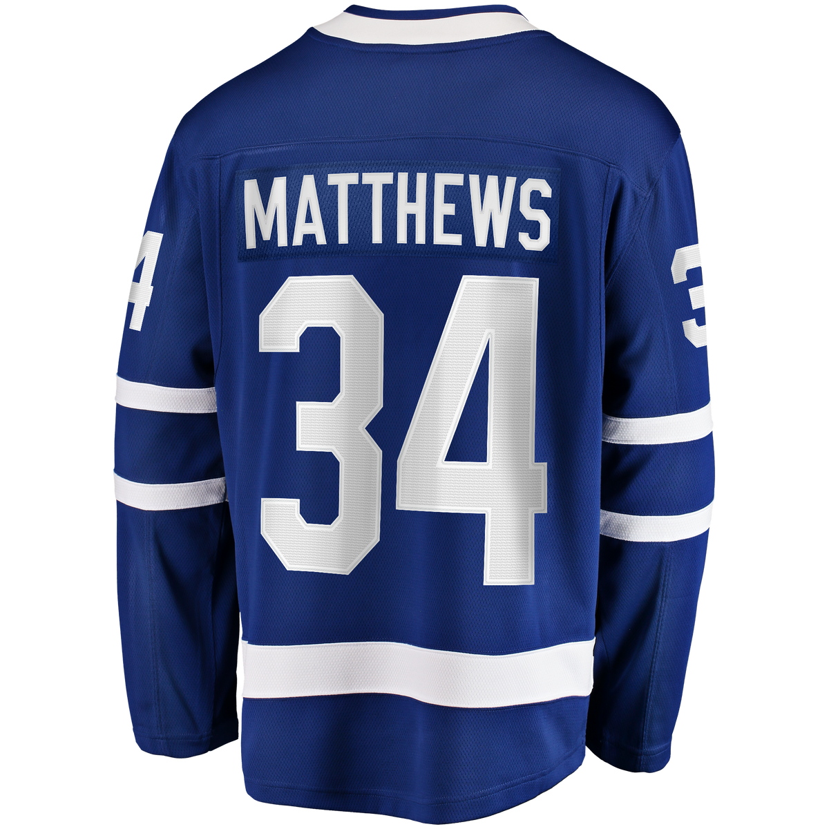 Toronto Maple Leafs Fanatics Home Breakaway Jersey - Blue - Auston Matthews - Mens