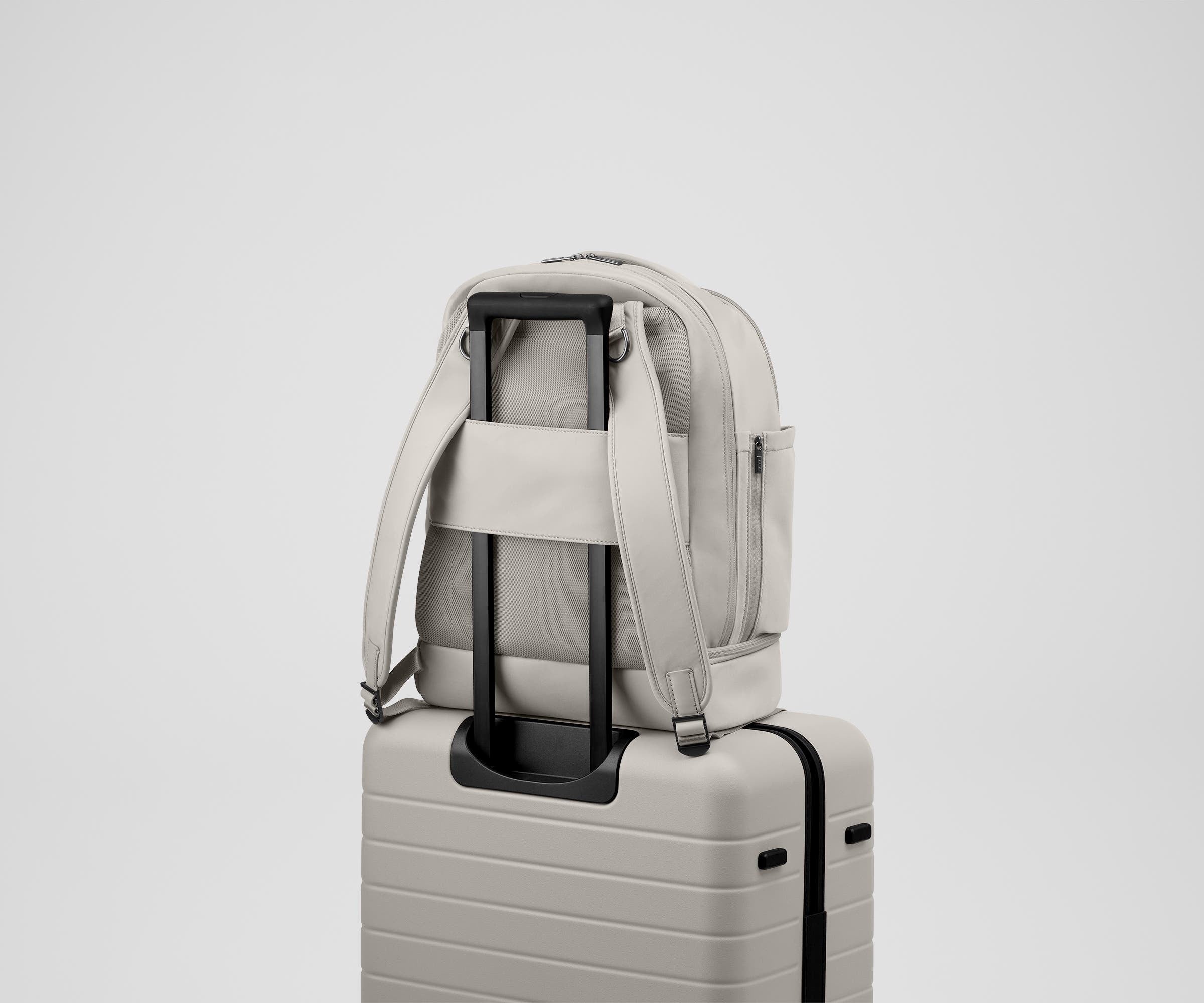Away The Double Diaper Backpack Diaper Bag - Cloud Gray