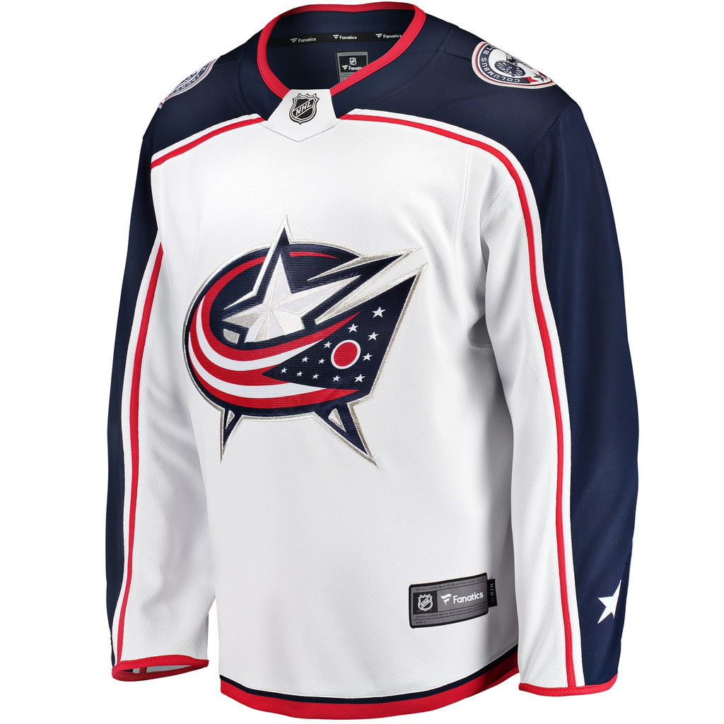 Columbus Blue Jackets Fanatics Away Breakaway Jersey - Mens