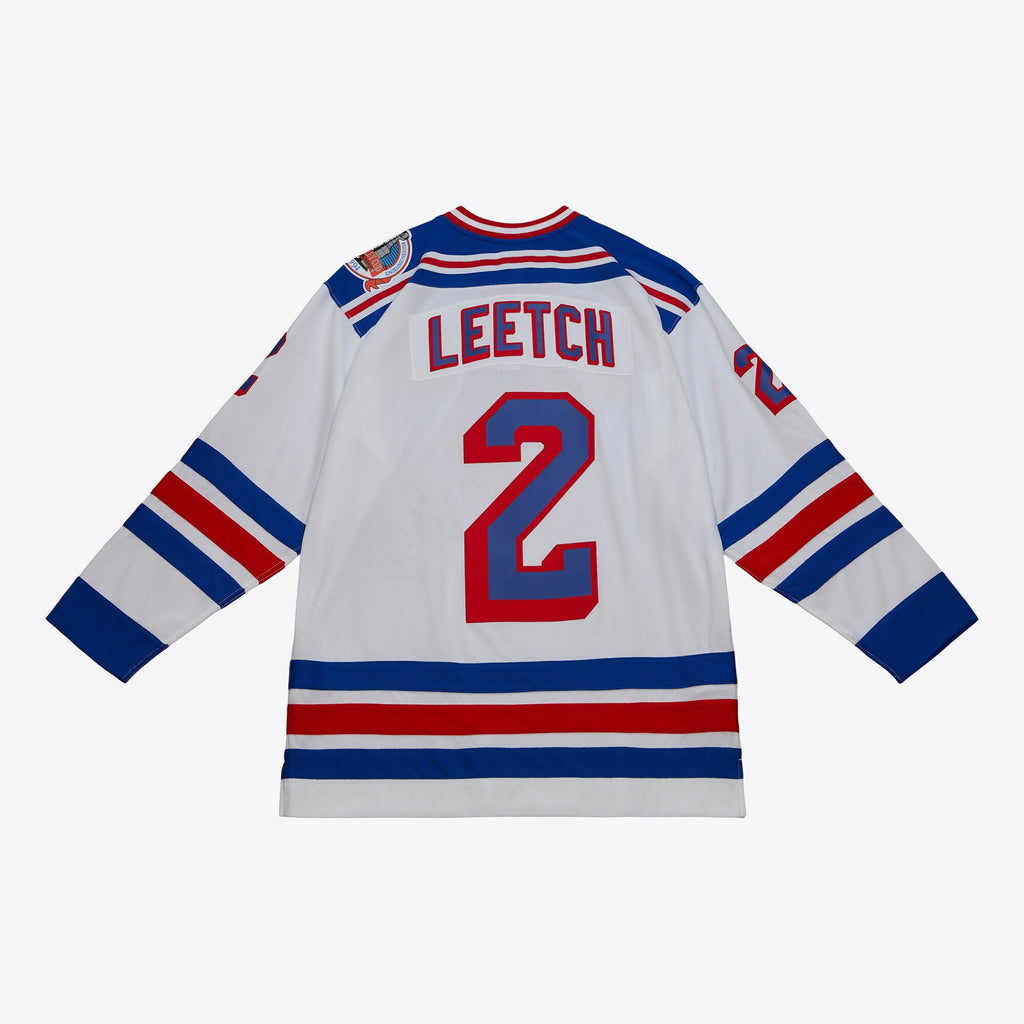 New York Rangers Mitchell & Ness Blue Line Jersey Brian Leetch 1993