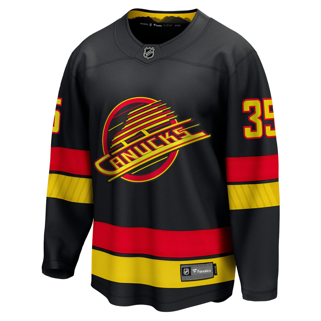 Vancouver Canucks Fanatics Alternate Breakaway Jersey - Thatcher Demko - Mens