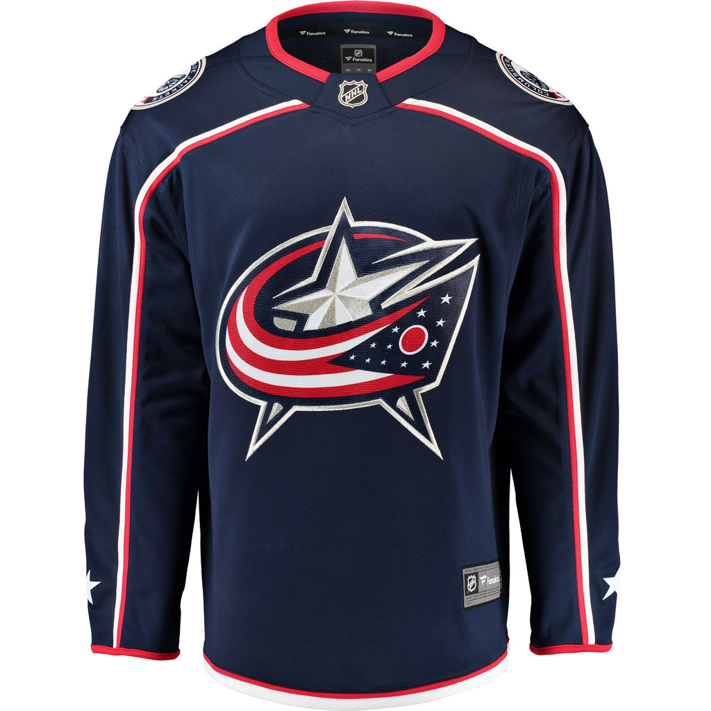 Columbus Blue Jackets Fanatics Home Breakaway Jersey - Mens