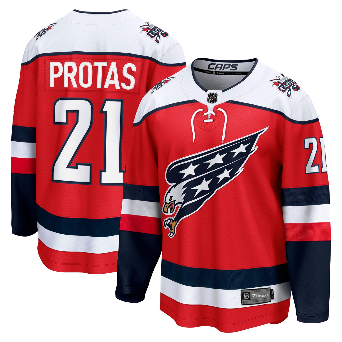 Washington Capitals Alternate Breakaway Jersey - Aliaksei Protas - Mens