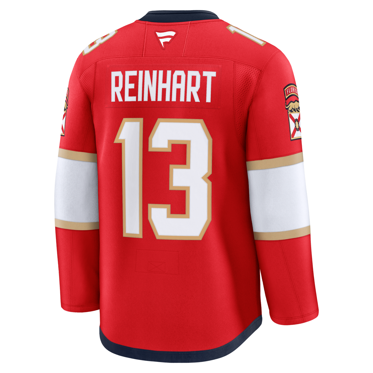 Florida Panthers Fanatics Home Premium Jersey - Red - Sam Reinhart - Mens