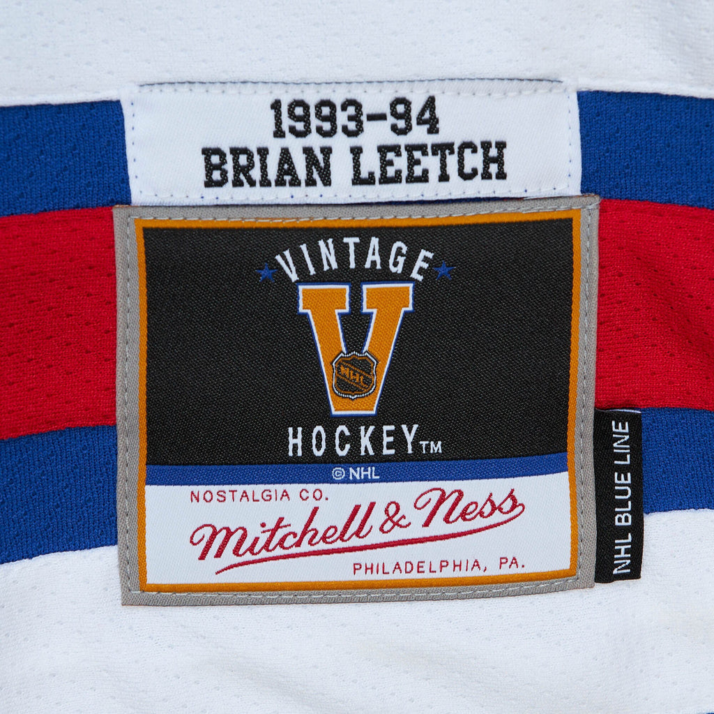 New York Rangers Mitchell & Ness Blue Line Jersey Brian Leetch 1993