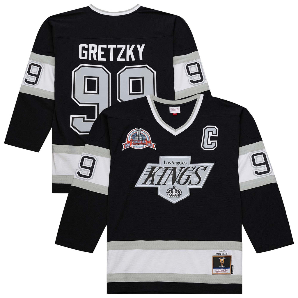 Los Angeles Kings Power Play Dark Jersey by Mitchell & Ness - Mens