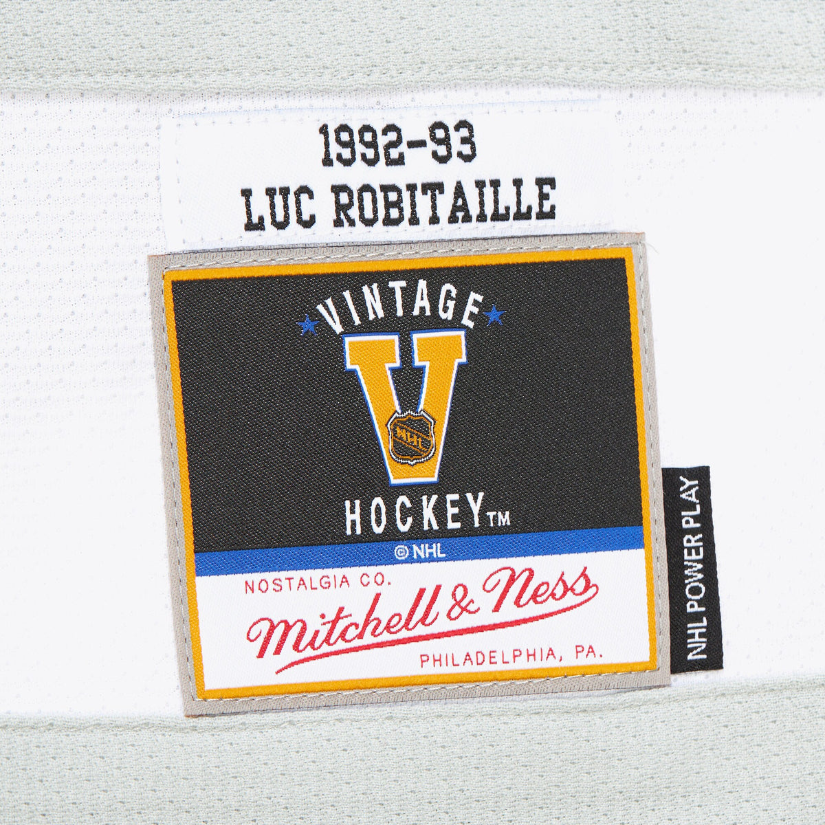 Los Angeles Kings Mitchell & Ness Power Play Jersey 1992 Home Luc Robitaille