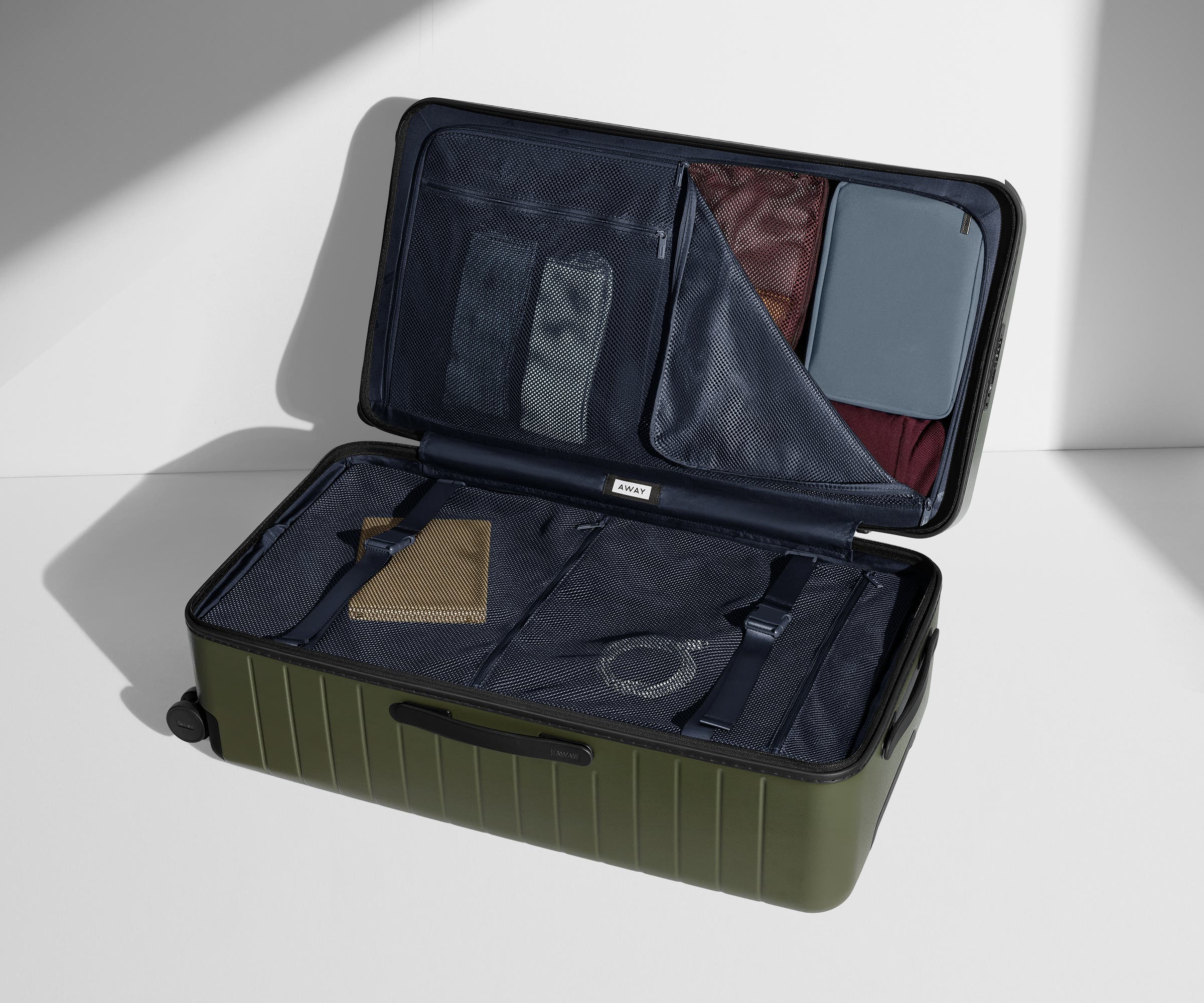 Away The Trunk Suitcase - Olive Green