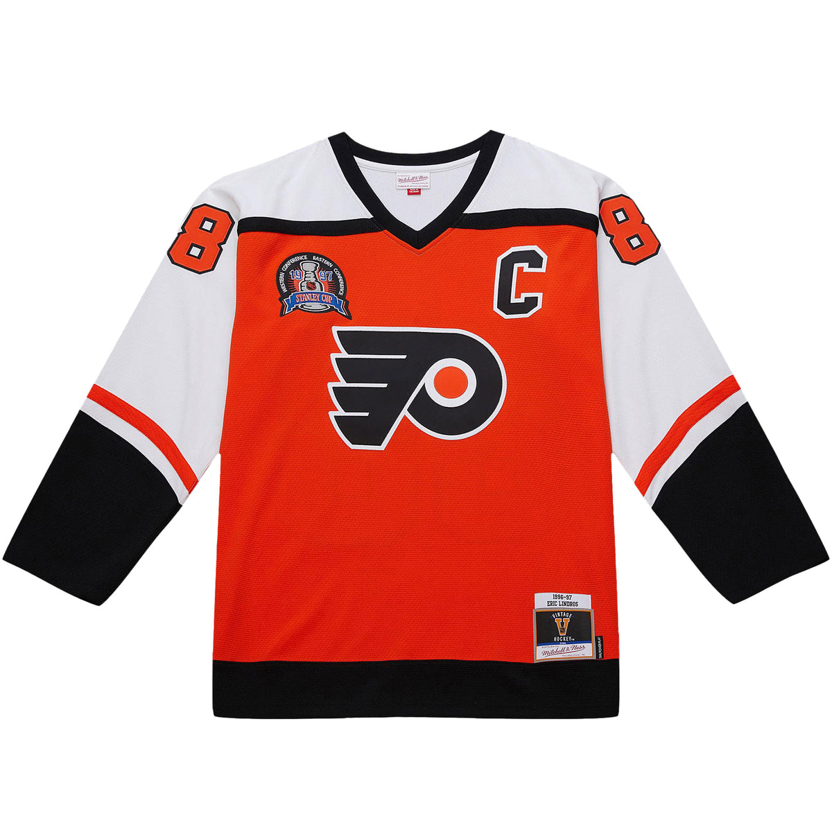 Men's Eric Lindros Orange Philadelphia Flyers 1996-97 Power Play Jersey