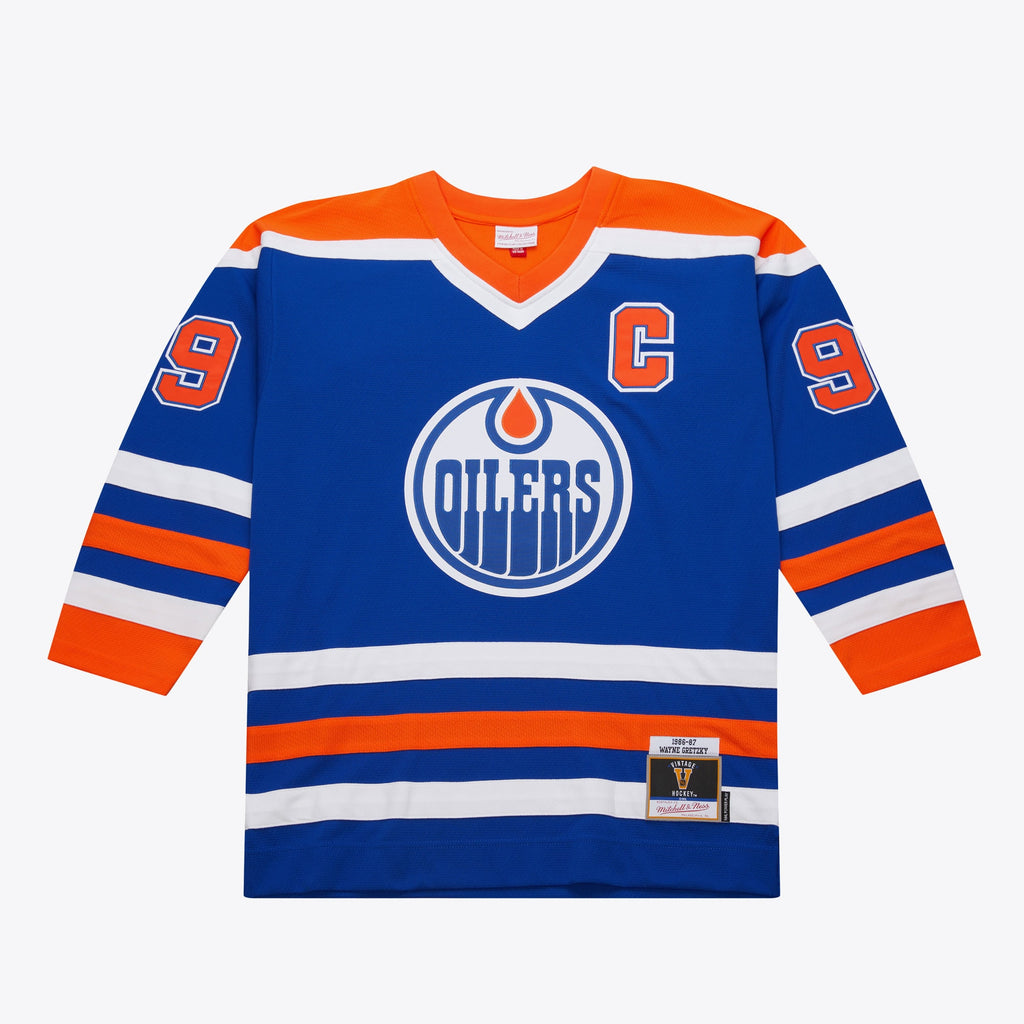 Edmonton Oilers Mitchell & Ness Power Play Jersey 1986 Wayne Gretzky