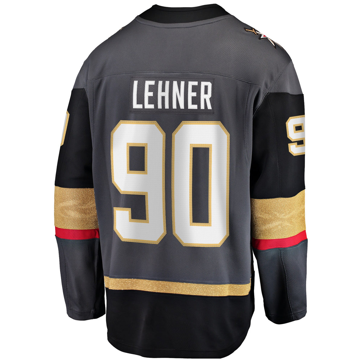 Vegas Golden Knights Fanatics Home Breakaway Jersey - Black - Robin Lehner - Mens
