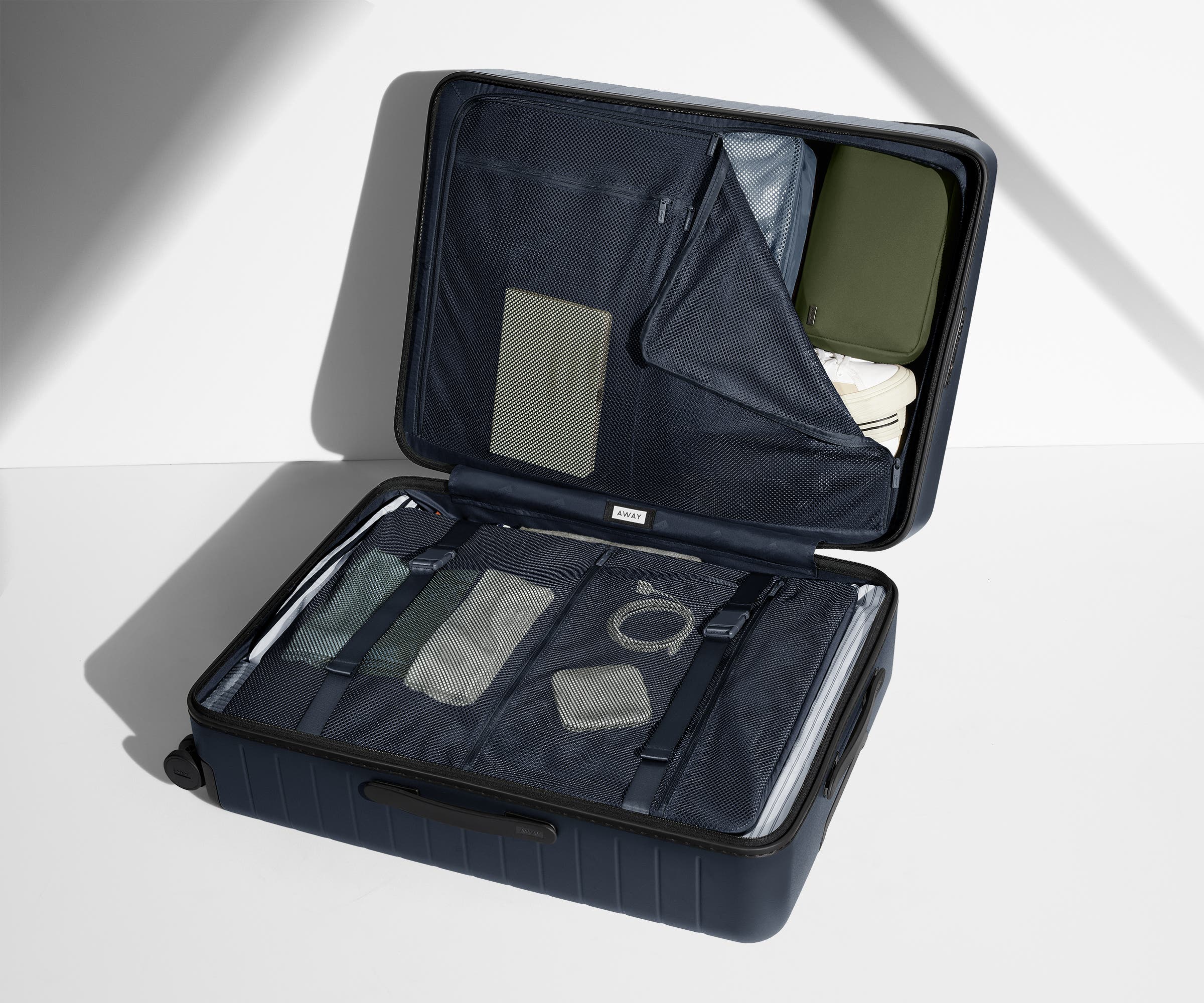 Away The Large Suitcase - Navy Blue
