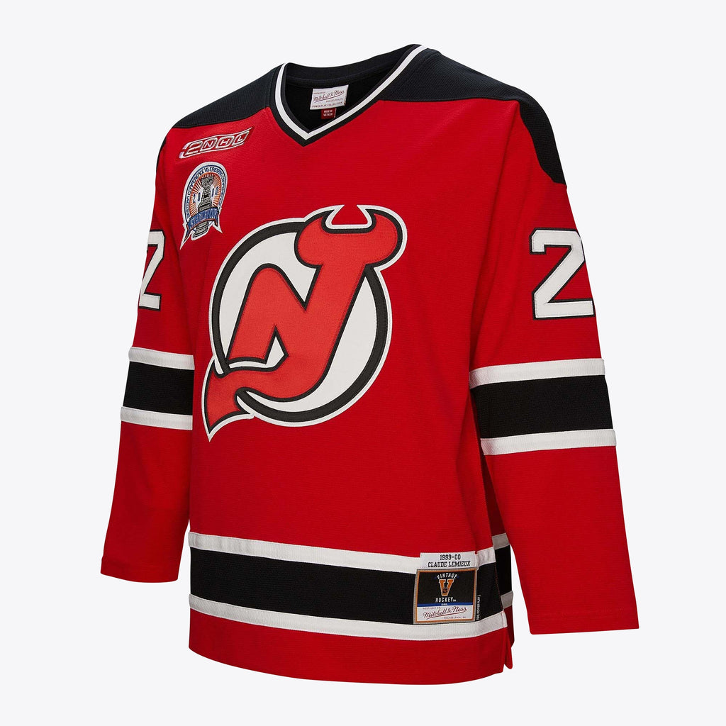 New Jersey Devils Power Play Dark Jersey by Mitchell & Ness - Mens