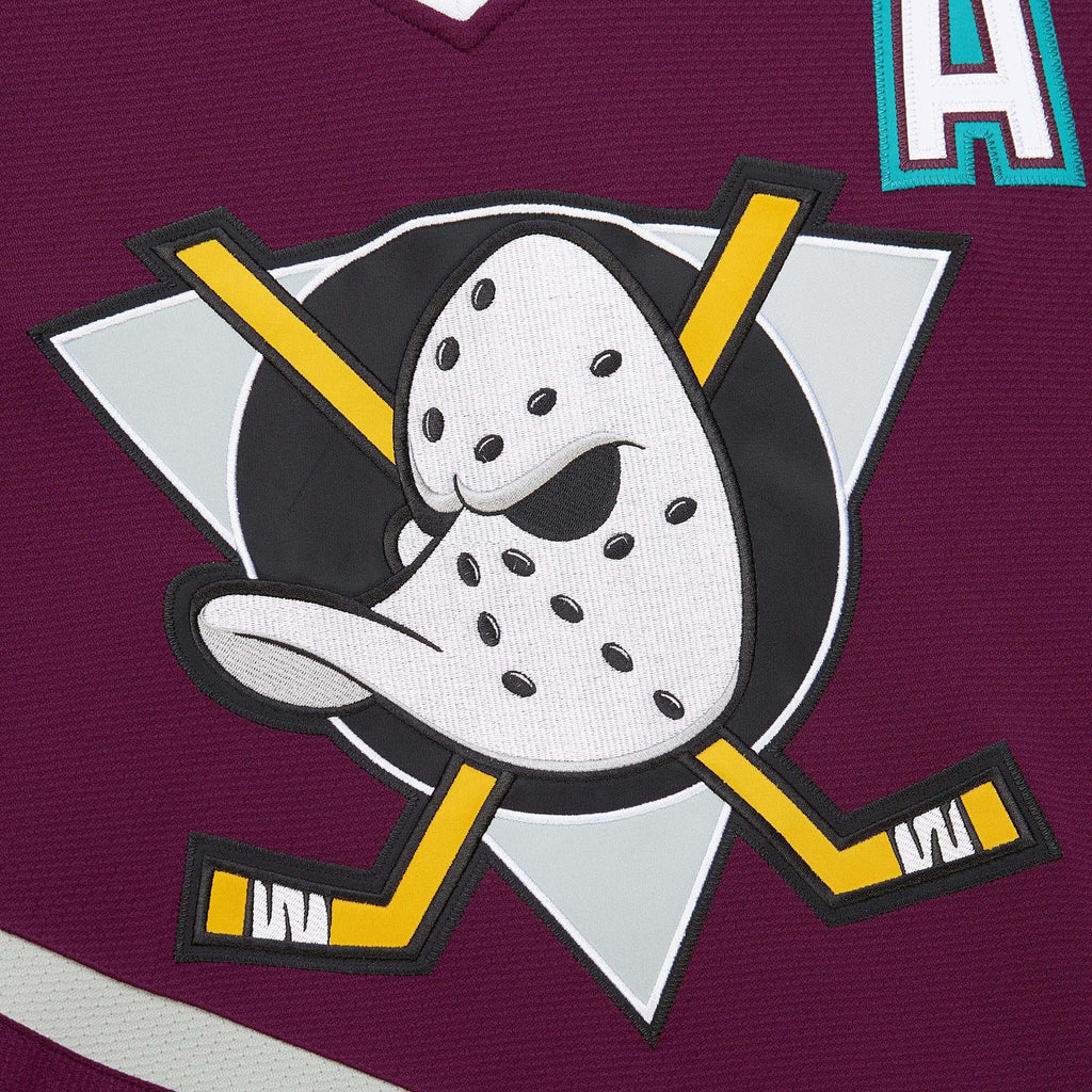 Anaheim Ducks Power Play Dark Jersey by Mitchell & Ness - Mens