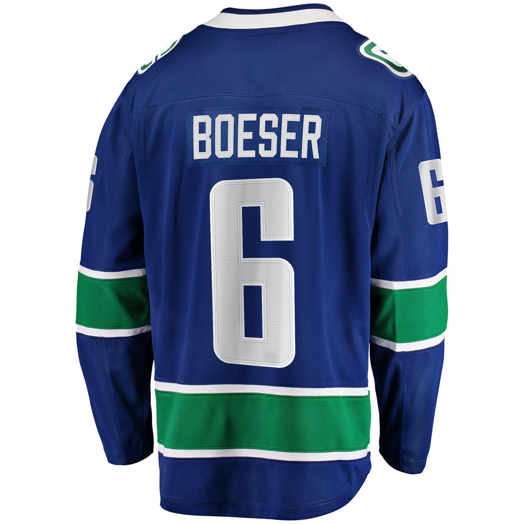 Vancouver Canucks Fanatics Home Breakaway Jersey - Brock Boeser