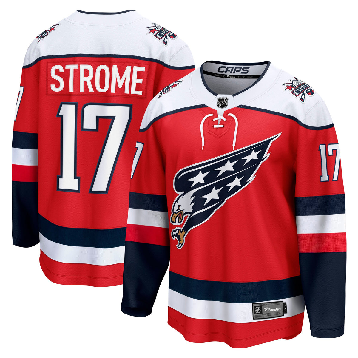 Washington Capitals Alternate Breakaway Jersey - Dylan Strome - Mens