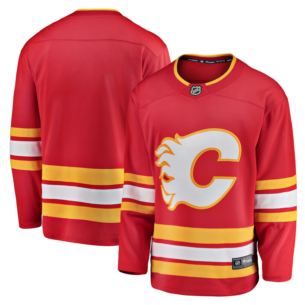 Calgary Flames Fanatics Home Breakaway Jersey - Mens