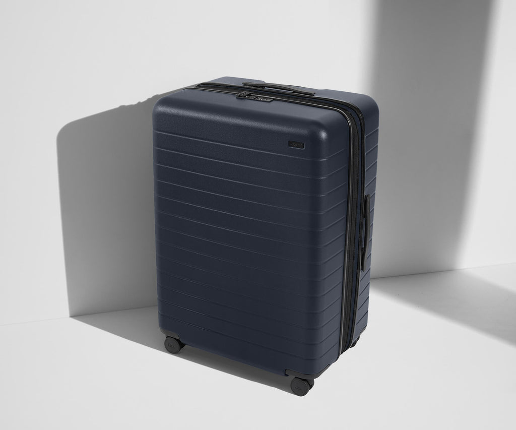 Away The Large Flex Suitcase - Navy Blue