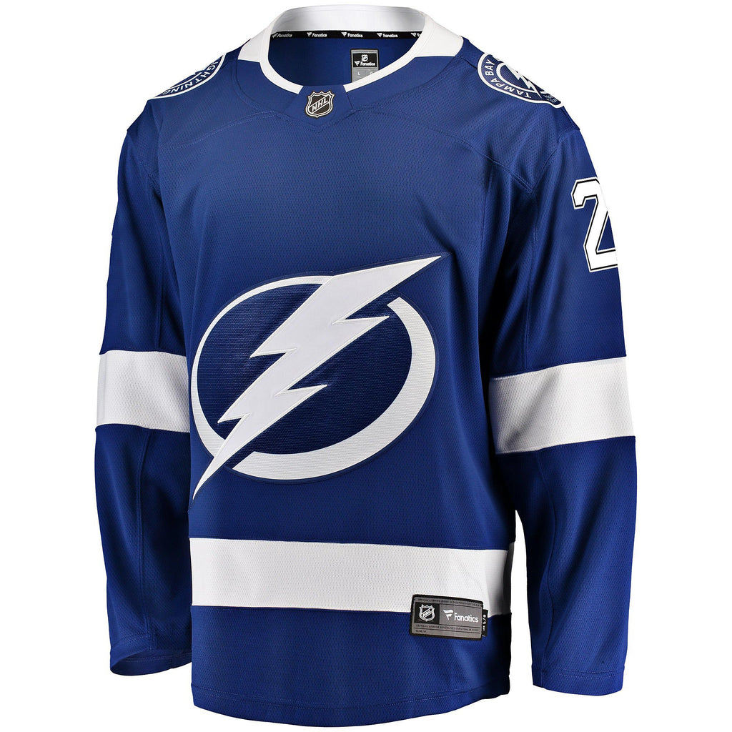 Tampa Bay Lightning Fanatics Home Breakaway Jersey - Brayden Point - Mens