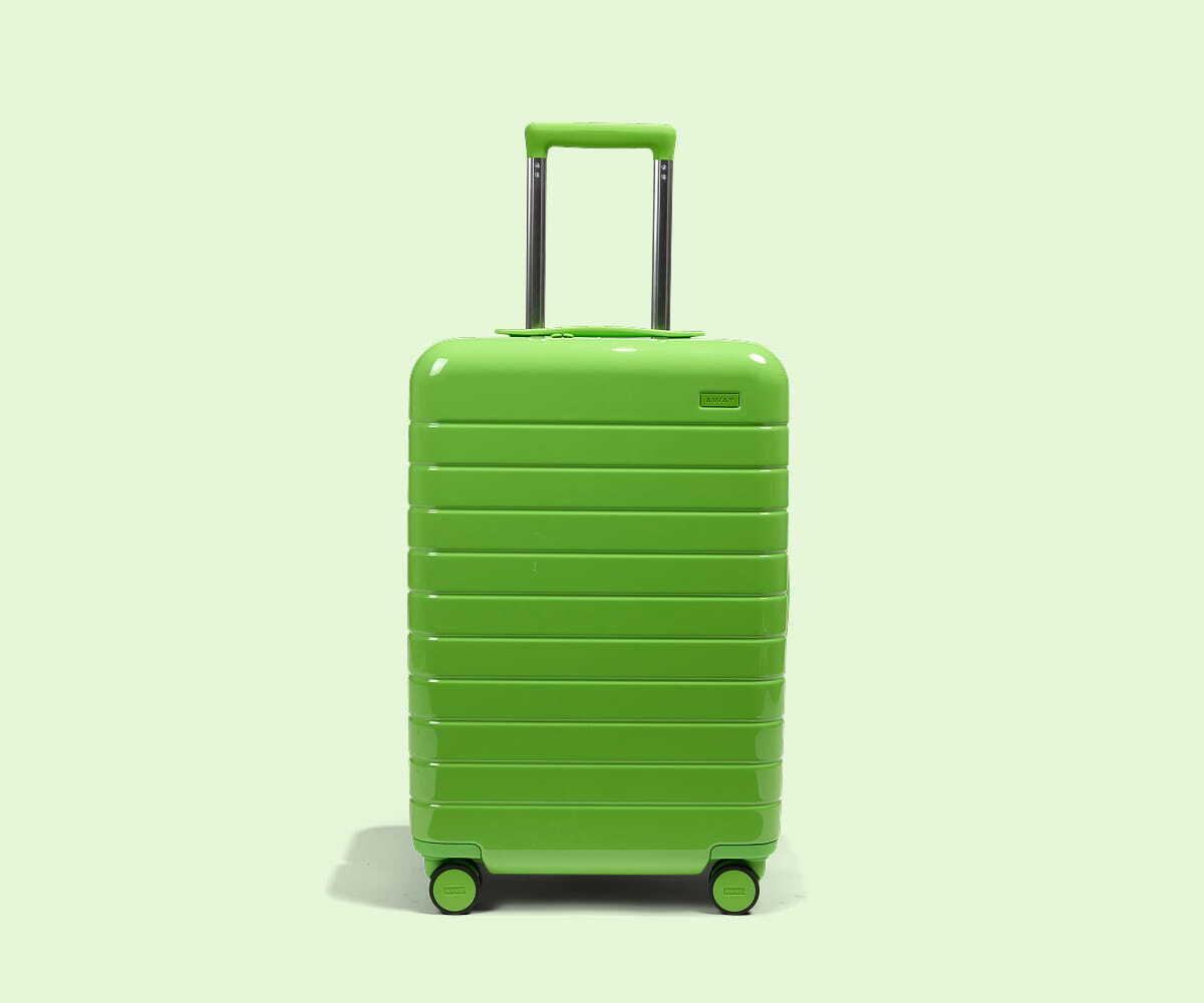 Away The Bigger Carry-On Luggage Tag - Alien Green