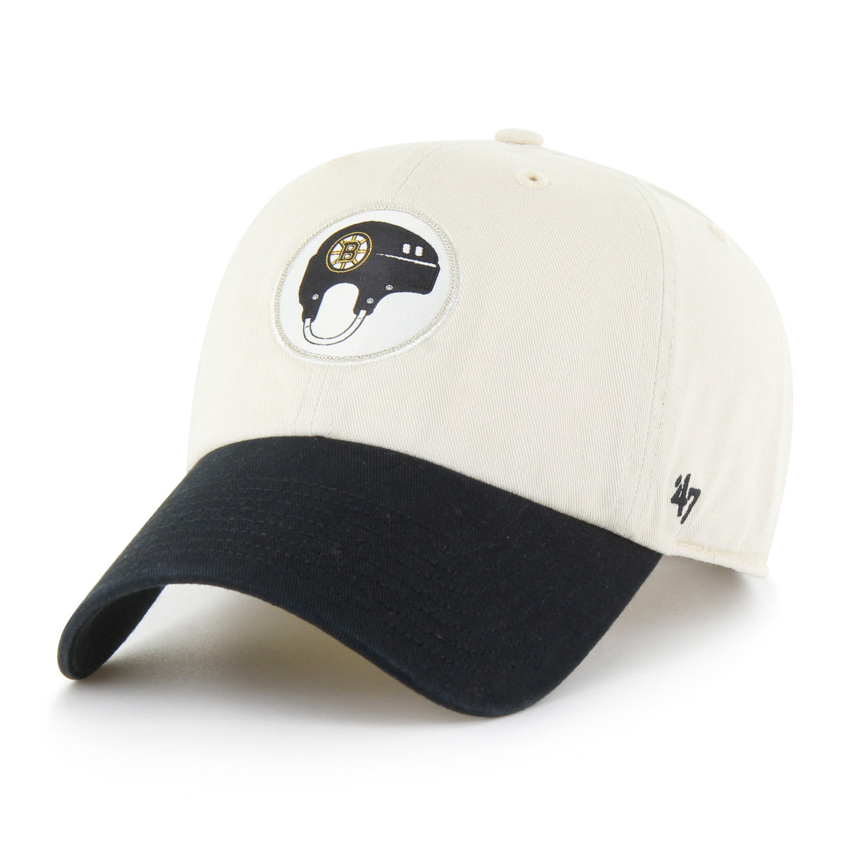 BOSTON BRUINS HARD HAT TWO TONE '47 CLEAN UP