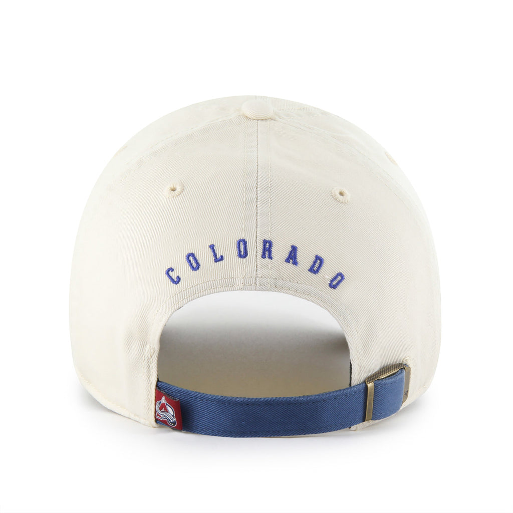 COLORADO AVALANCHE HARD HAT TWO TONE '47 CLEAN UP