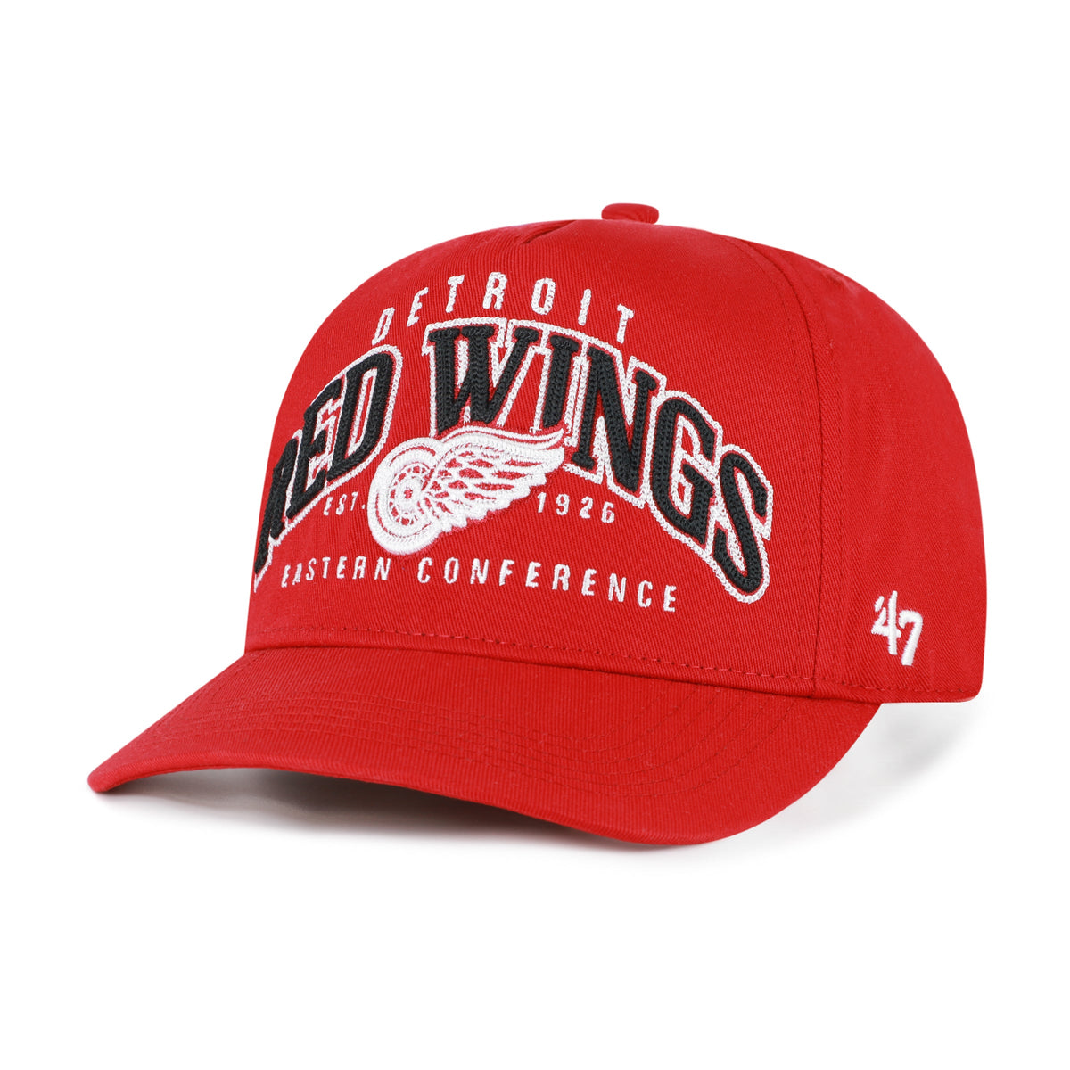DETROIT RED WINGS VINTAGE SMALL BACK SHIELD '47 HITCH