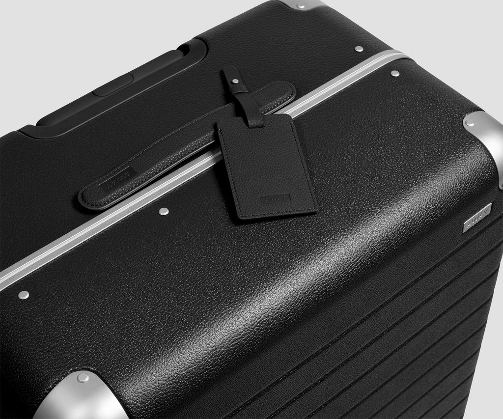 Away The Aluminum Edge Medium Suitcase - Jet Black
