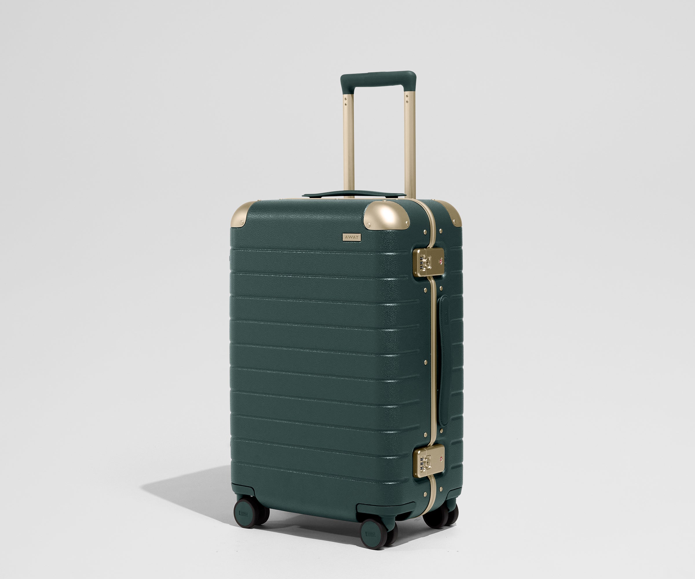 Away The Aluminum Edge Bigger Carry-On Suitcase
