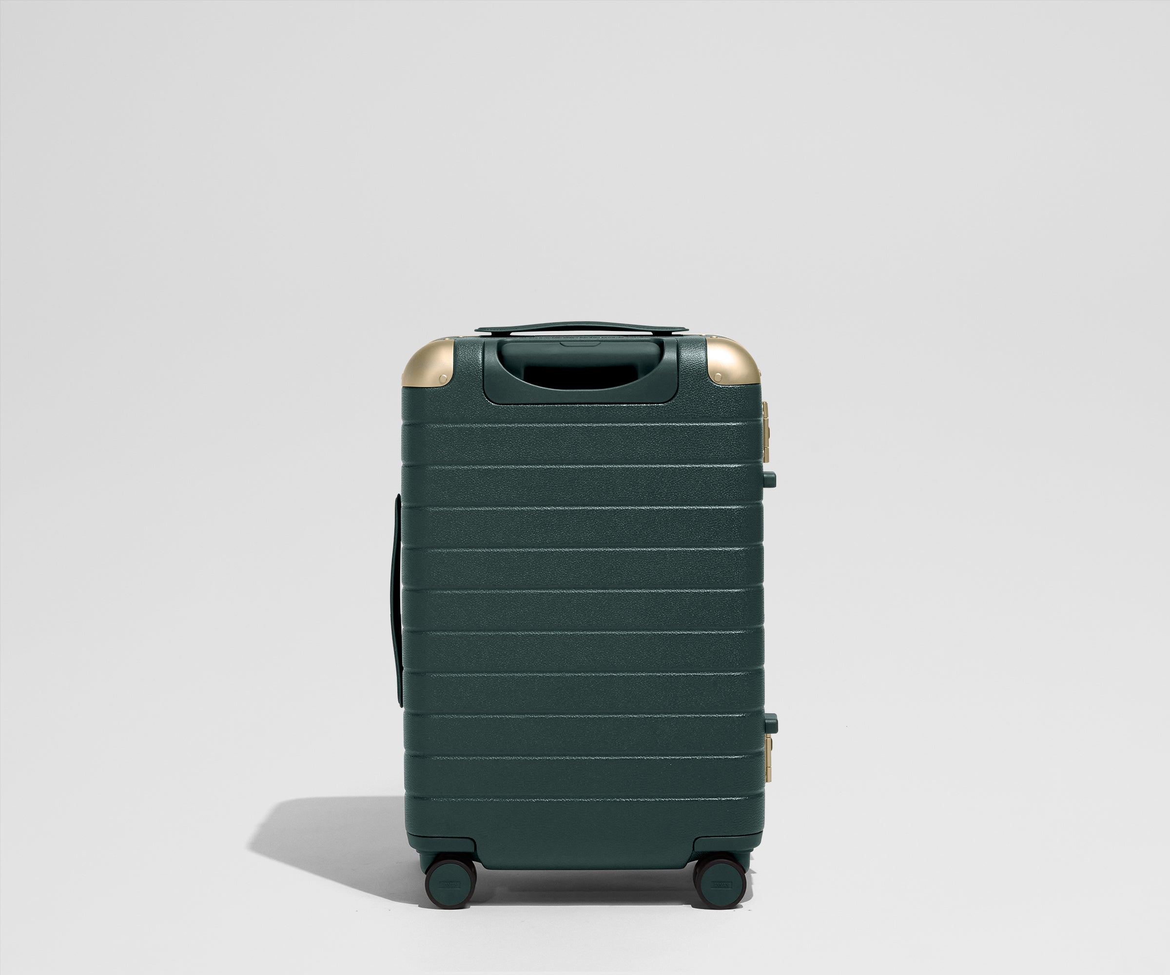 Away The Aluminum Edge Bigger Carry-On Suitcase - Ivy Green