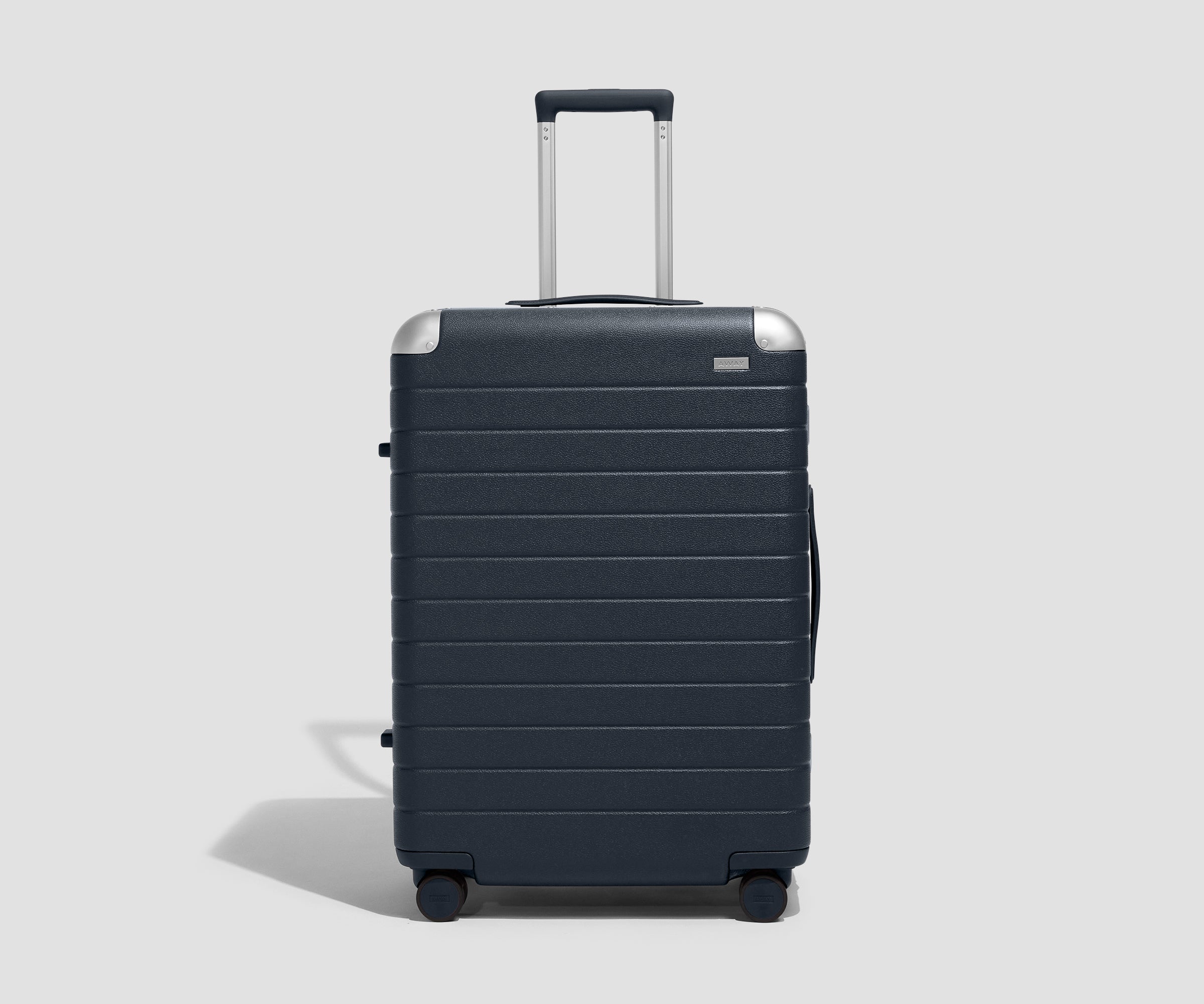 Away The Aluminum Edge Medium Suitcase - Navy Blue