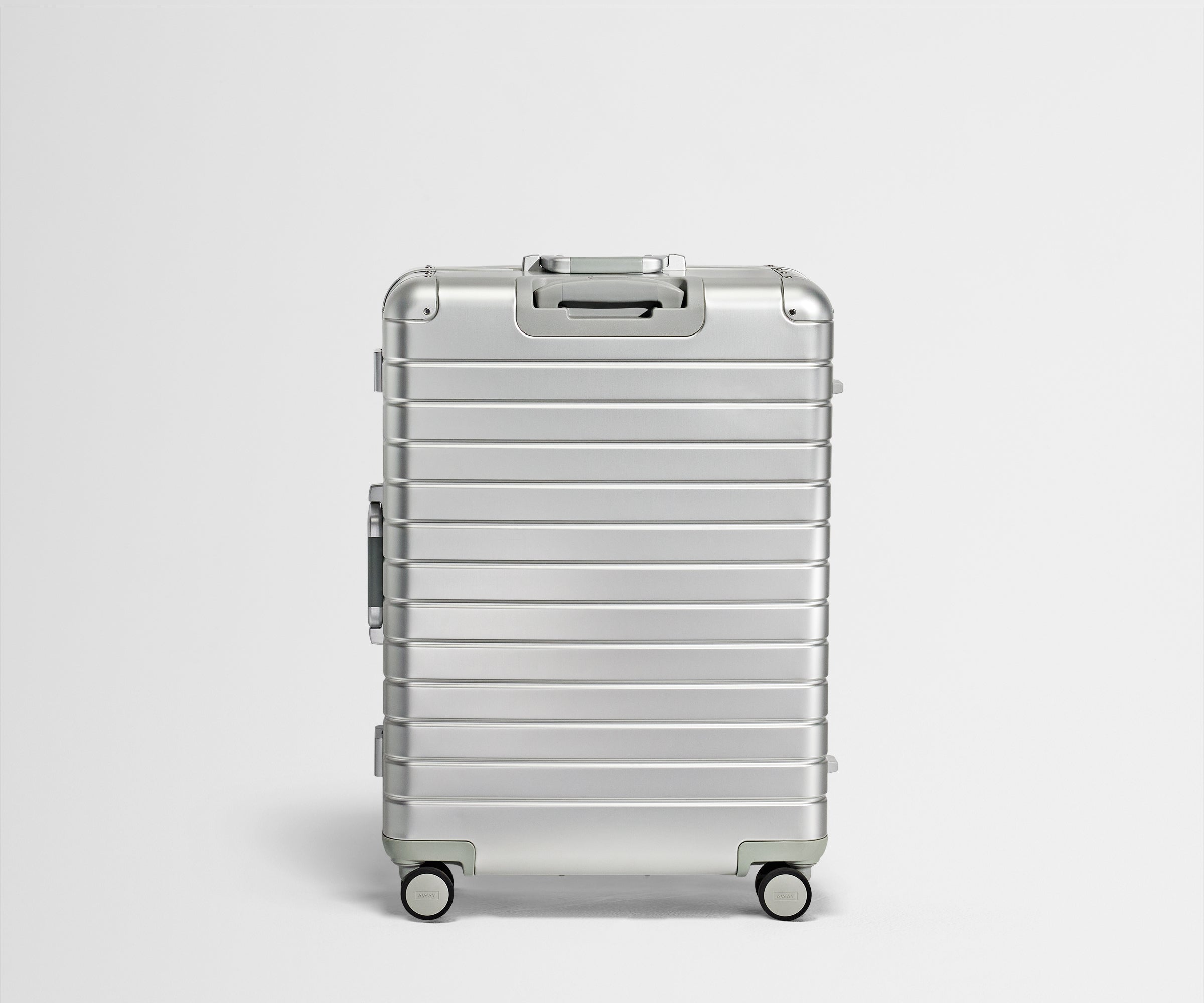 Away The Large: Aluminum Edition Suitcase - Silver