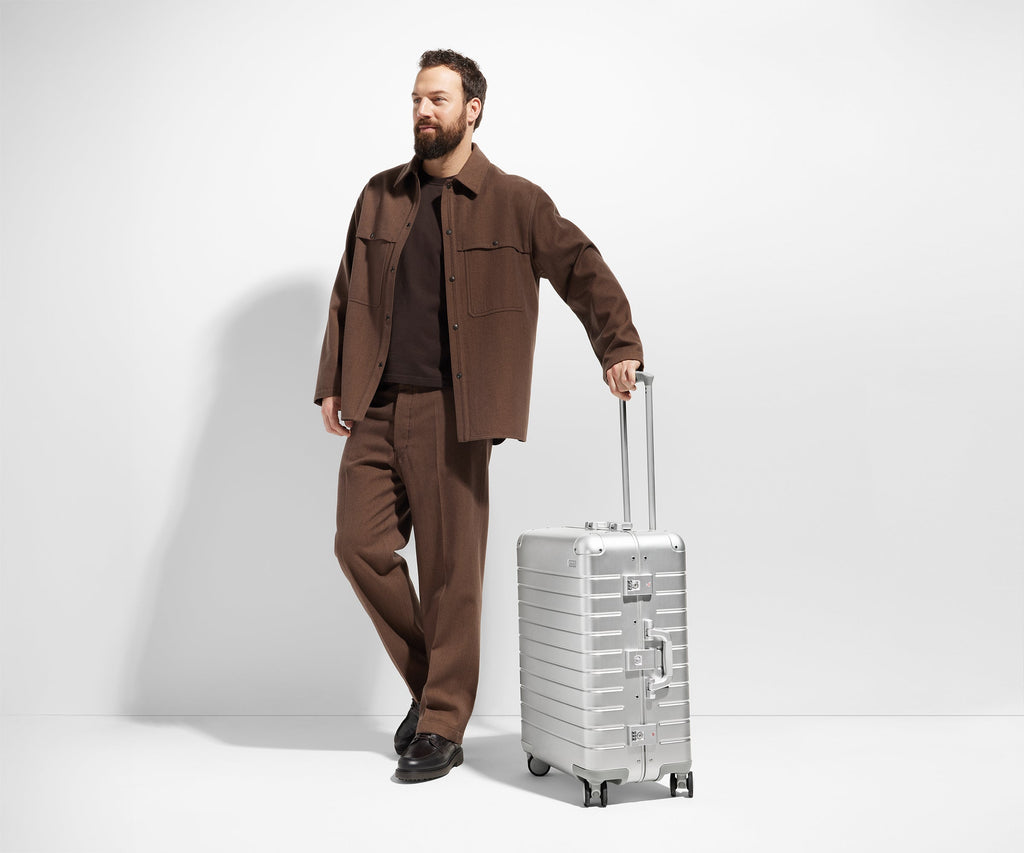 Away The Medium: Aluminum Edition Suitcase - Silver