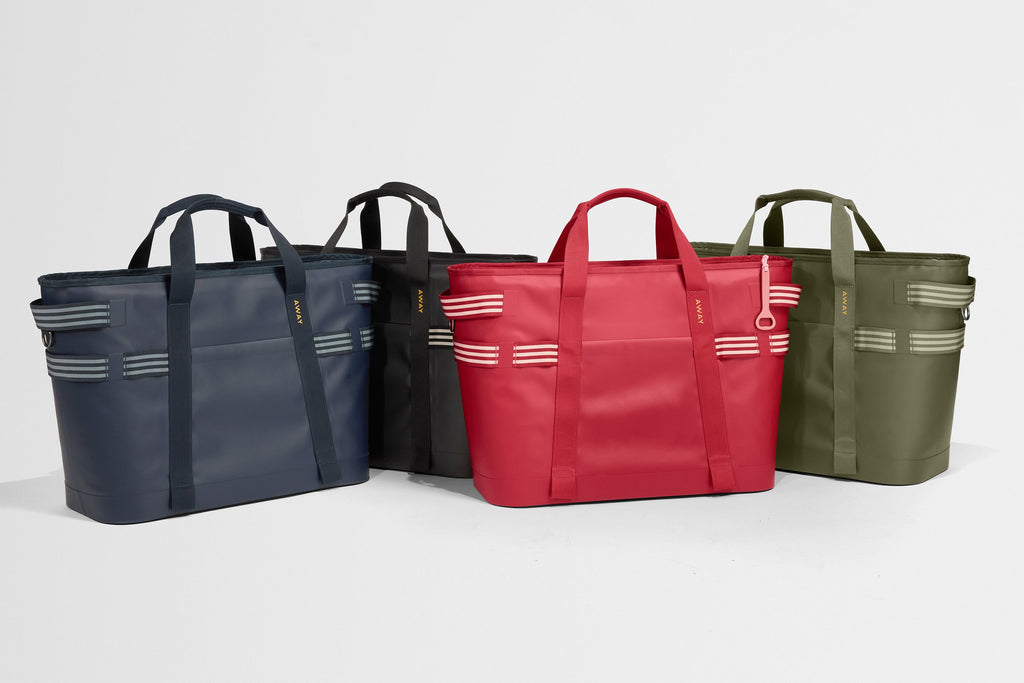 Away Cooler Tote Tote Bag - Olive Green