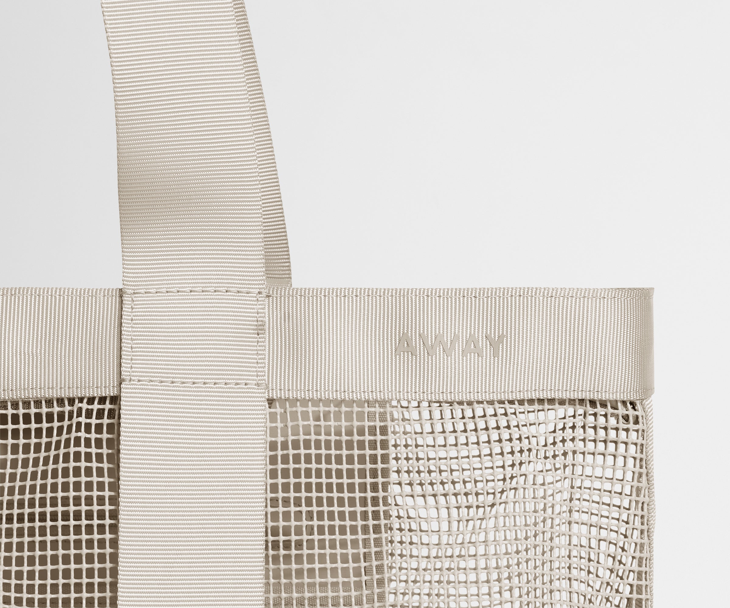 Away Beach Tote Tote Bag - Salt White
