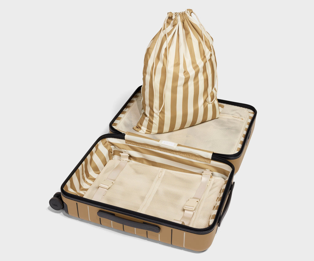 Away The Bigger Carry-On Suitcase - Tide Line Stripe
