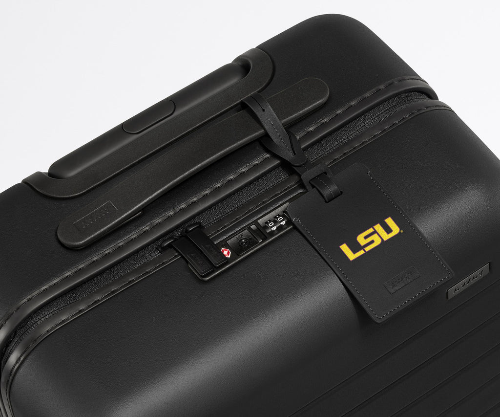 Away The Collegiate Luggage Tag in LSU ®