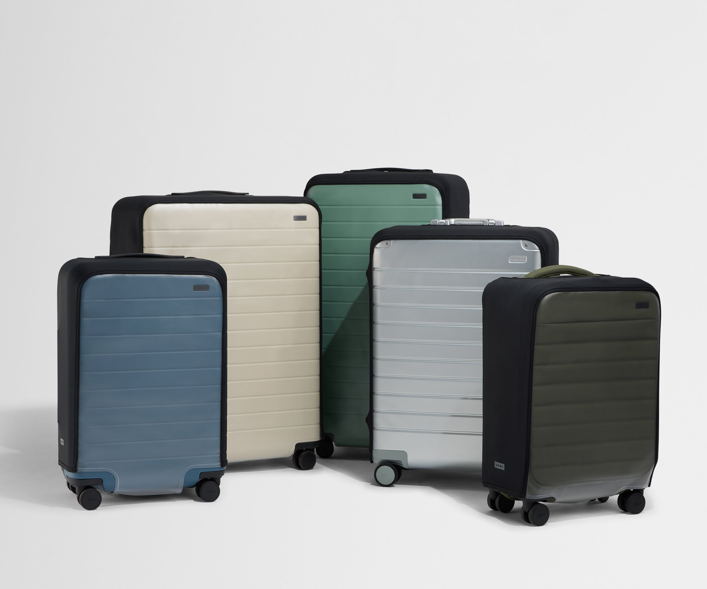Away Clear Luggage Cover Suitcase - The Large