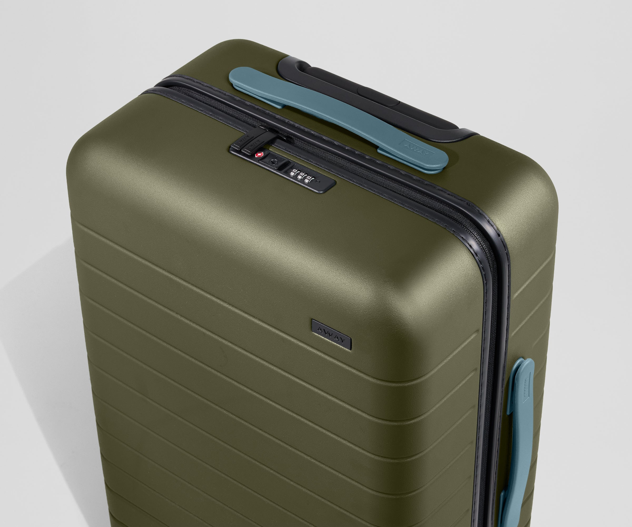 Away Custom Handle Set Suitcase - Coast Blue