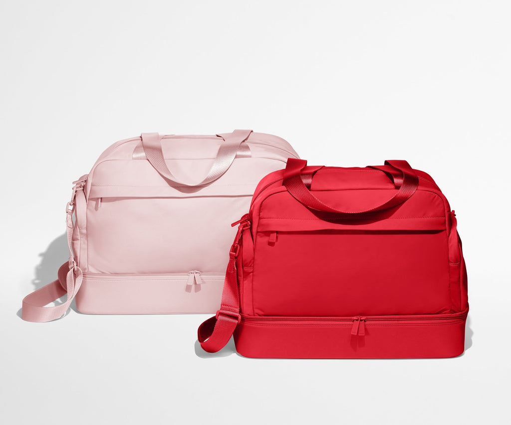 Away Featherlight Overnight Bag Crossbody Bag - Cherry Red