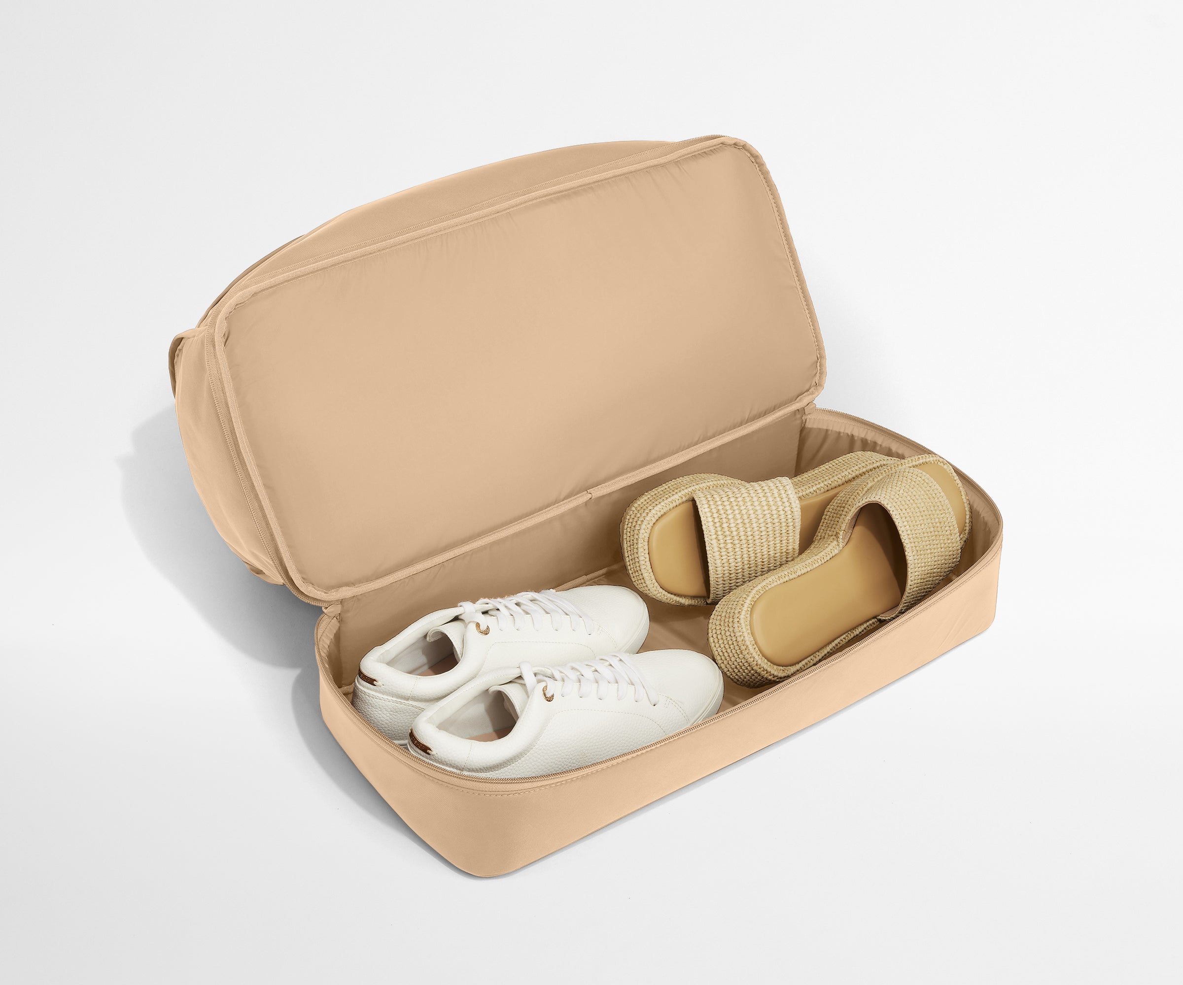 Away Featherlight Weekender Crossbody Bag - Camel Brown