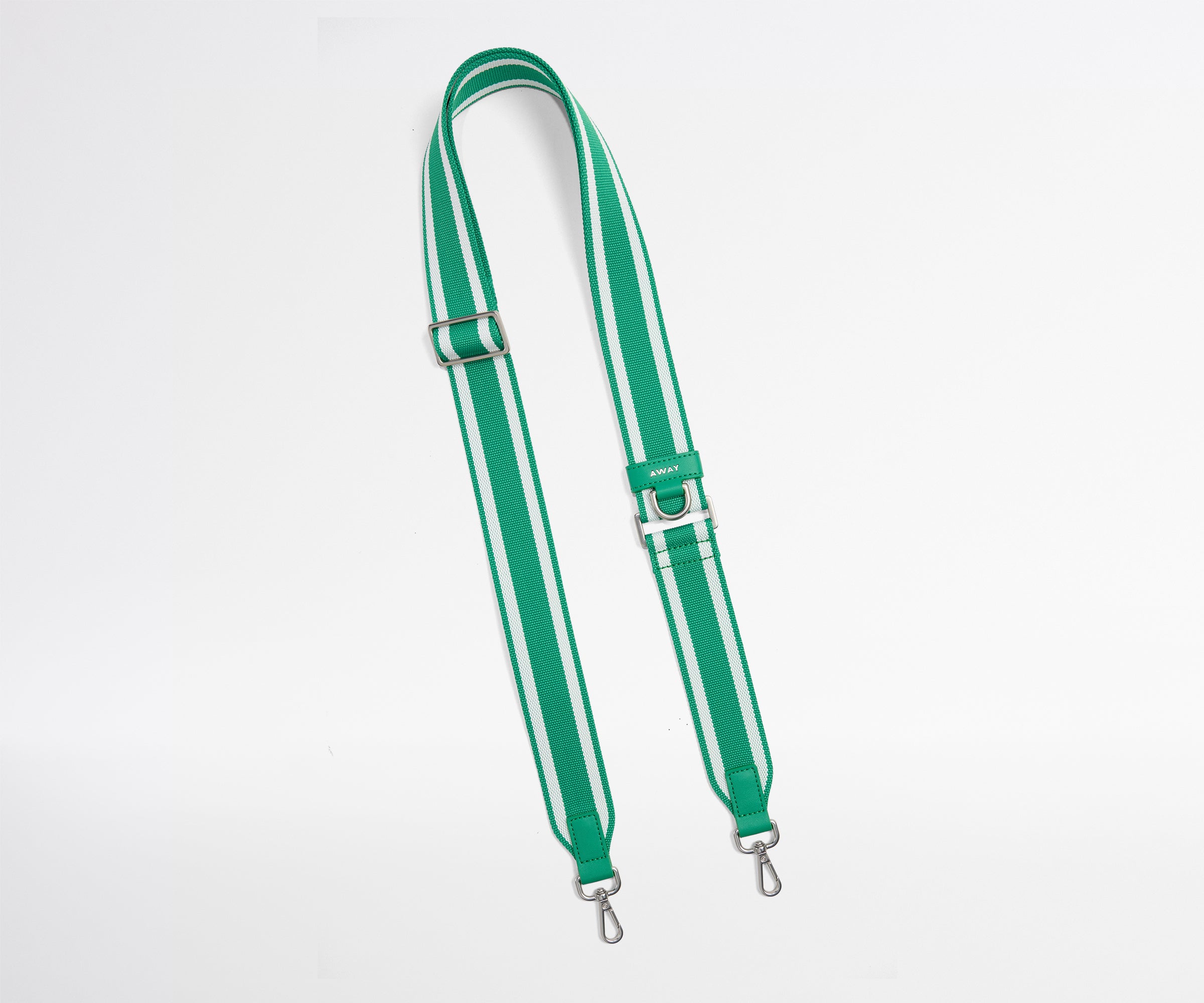 Away Crossbody Strap Crossbody Bag - Green Stripe