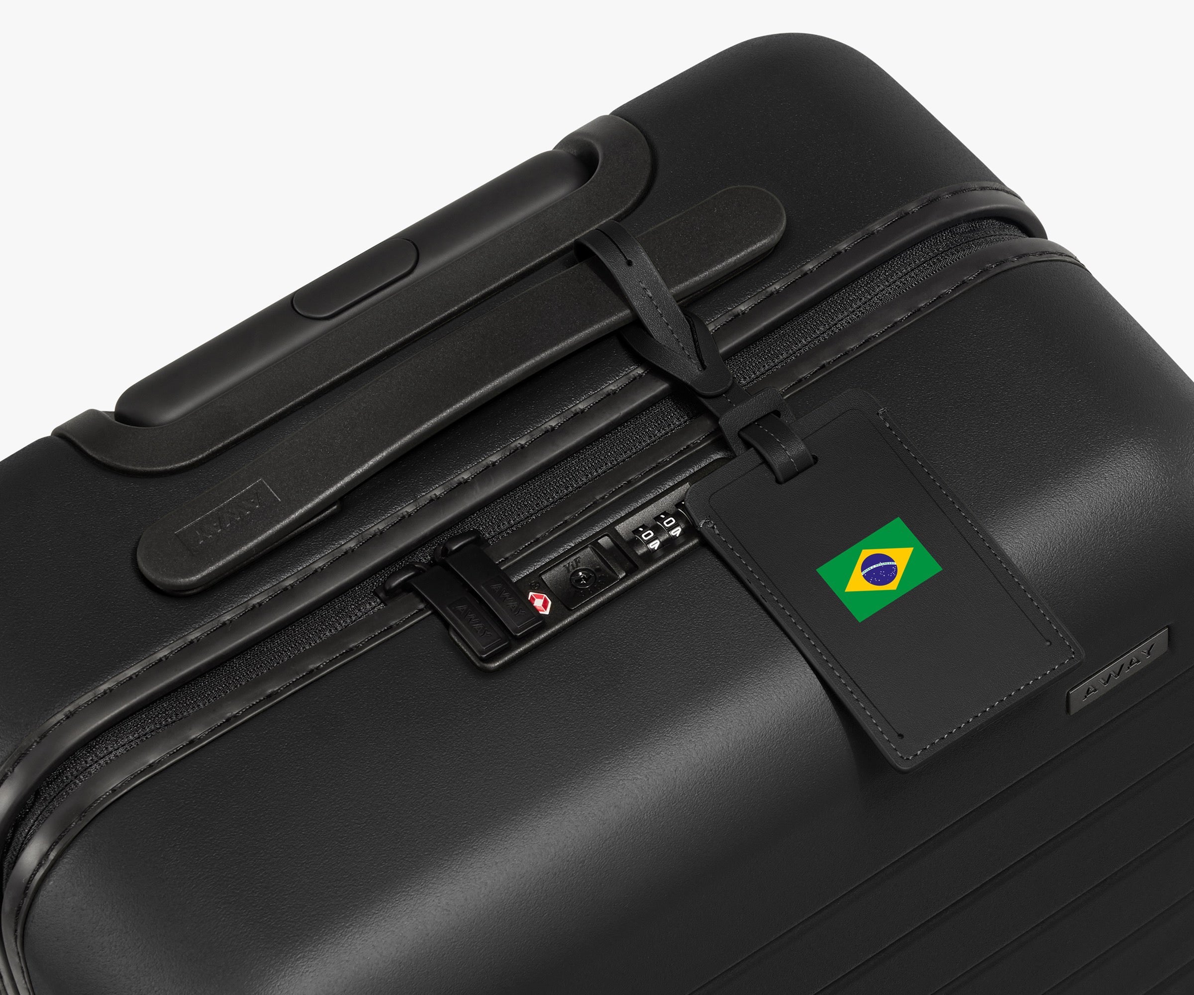 Away Match Day Luggage Tag in Brazil (Flag)
