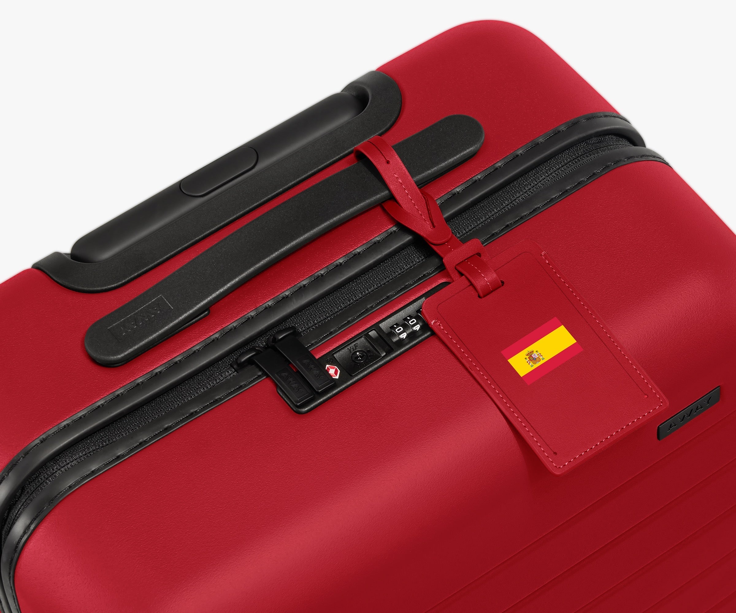 Away Match Day Luggage Tag in Spain (Flag)
